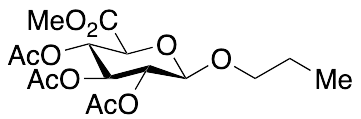 beta-D-Glucopyranosiduronic Acid Propyl Methyl Ester, 2,3,4-Triacetate - image 1