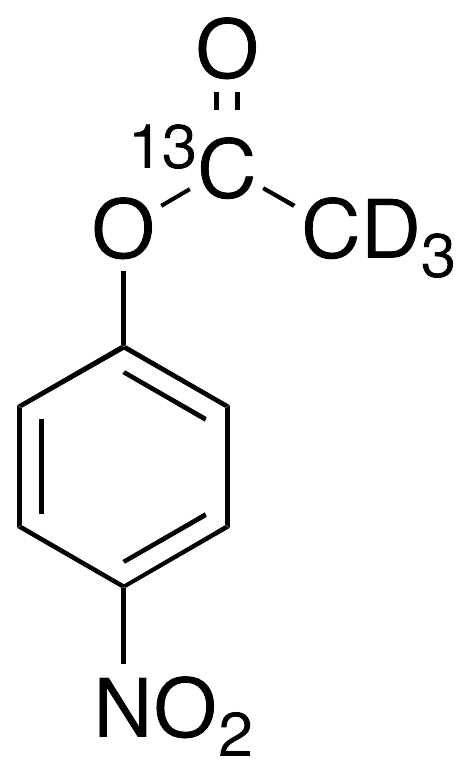 p-Nitrophenyl Acetate-13C,d3 - image 1