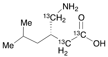 (S)-Pregabalin-13C3 - image 1