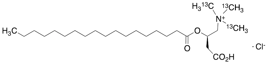 Stearoyl-L-carnitine-13C3 Chloride - image 1