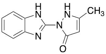 1-(1H-Benzimidazol-2-yl)-3-methyl-1H-pyrazol-5-ol - image 1