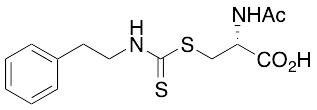 N-Acetyl-S-[N-(2-phenylethyl)thiocarbamoyl]-L-cysteine - image 1