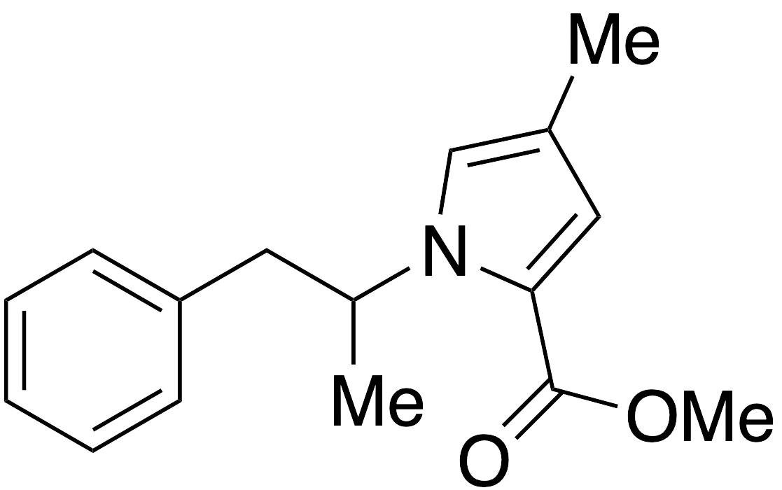 Methyl 4-Methyl-1-(1-phenylpropan-2-yl)-1H-pyrrole-2-carboxylate - image 1