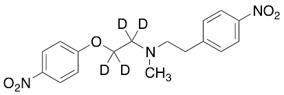 Methyl-(4-nitrophenylethyl)-4-(nitrophenoxyethyl)amine-d4 - image 1