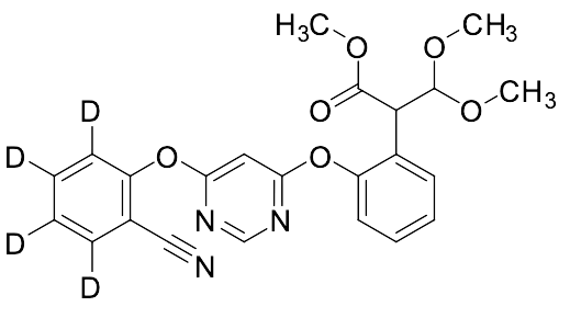 2-(2-((6-(2-Cyanophenoxy)pyrimidin-4-yl)oxy)phenyl)-2,2-dimethoxyacetic Acid Methyl Ester-d4 - image 1