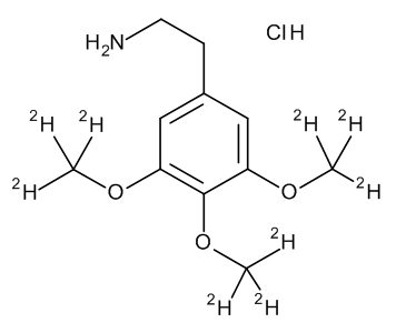 Tris(trideuteromethoxy)Mescaline-D9 Hydrochloride - image 1