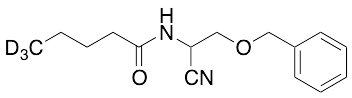 3-Benzyloxy-Alpha-(N-butyryl-d3)-aminopropionitrile - image 1