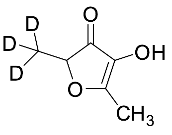 2,5-Dimethyl-4-hydroxy-3(2H)-furanone-D3 - image 1