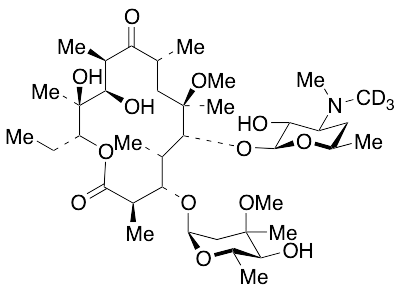 Clarithromycin-N-methyl-d3 - image 1