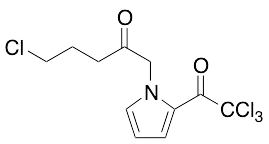 5-Chloro-1-[2-(2,2,2-trichloroacetyl)-1H-pyrrol-1-yl]-2-pentanone - image 1