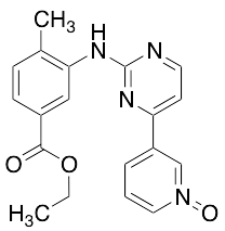 4-Methyl-3-[[4-(3-pyridinyl)-2-pyrimidinyl]amino]-benzoic Acid N-Oxide O-Ethyl - image 1