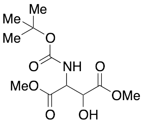 Dimethyl N-tert-Butoxycarbonyl-3-hydroxyaspartate, Mixture of Diastereomers - image 1