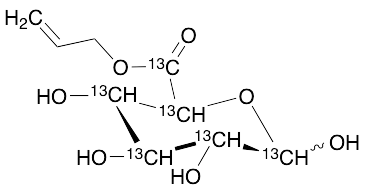 Allyl D-Glucuronate-13C6 - image 1