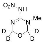 3-Methyl-4-nitroimino-tetrahydro-1,3,5-oxadiazine-d4 - image 1