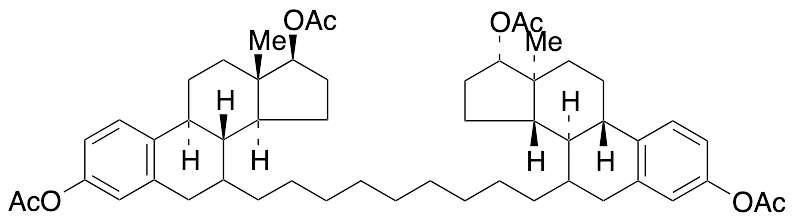 7,7’-Nonane-1,9-diylbis[estra-1,3,5(10)-triene-3,17Beta-diol] Tetraacetate - image 1