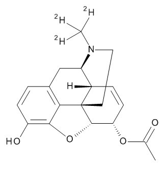 6-Acetyl Morphine-d3 - image 1