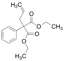 Diethyl 2-allyl-2-phenylmalonate - image 1