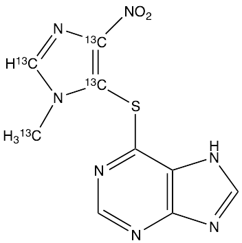 Azathioprine-13C4 - image 1