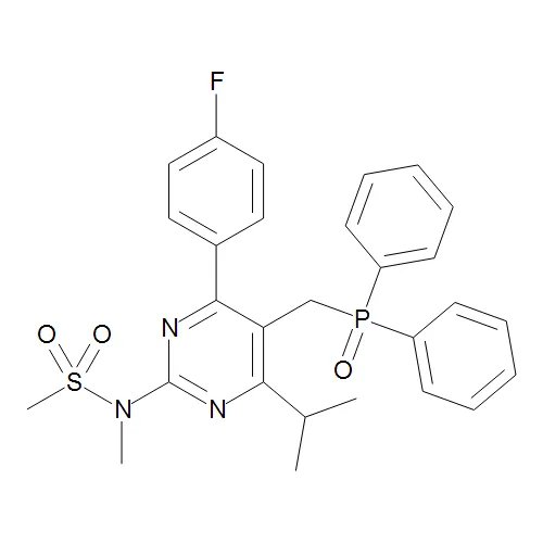 Diphenyl[4-(4-Fluorophenyl)-6-isopropyl-2-(N-methylmethylsulfonyl)amino-pyrimidin-5-yl-methyl]phosphine Oxide - image 1