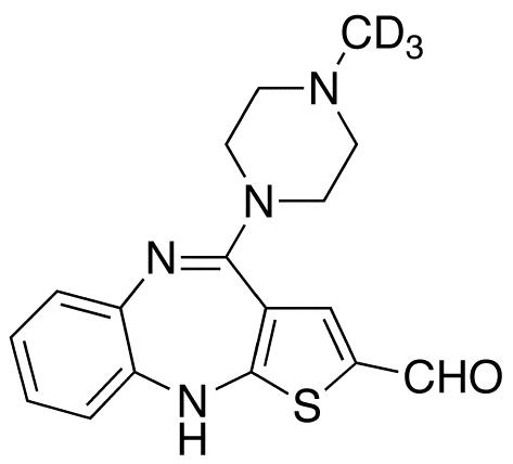 Olanzapine-d3 2-Carboxaldehyde - image 1