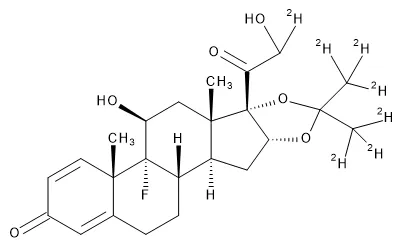 Triamcinolone Acetonide-d7 (major) - image 1