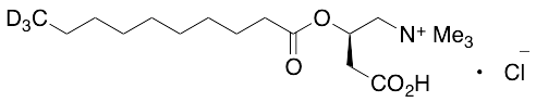 Decanoyl-10,10,10,d3-L-carnitine Chloride - image 1