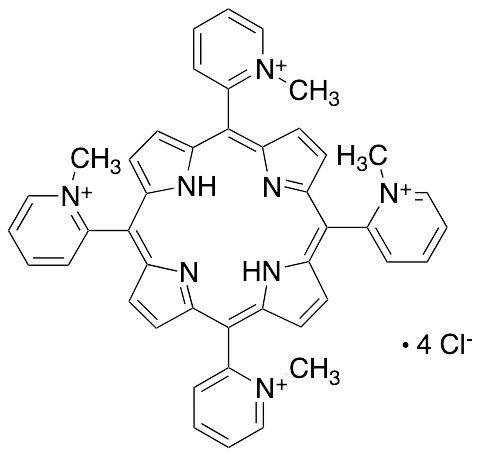 meso-Tetra (N-Methyl-2-pyridyl) Porphine Tetrachloride - image 1