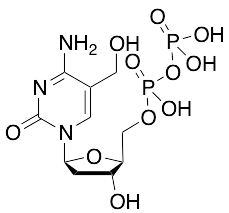 2'-Deoxy-5-(hydroxymethyl)cytidine 5'-(Trihydrogen Diphosphate) - image 1