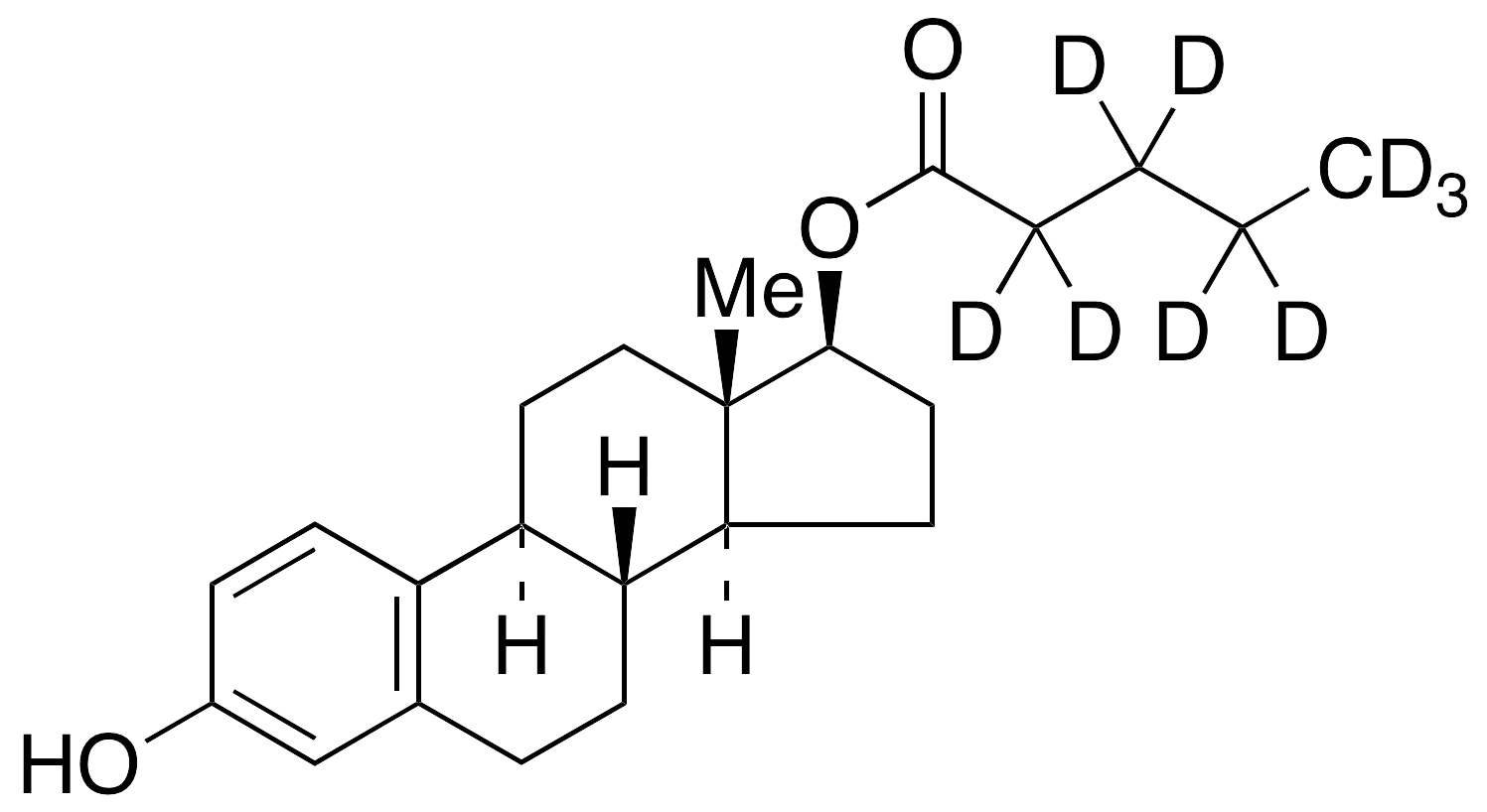 Estradiol 17-Valerate-d9 - image 1