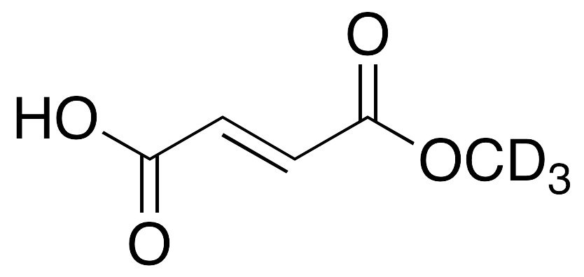 Fumaric Acid Monomethyl Ester-d3 - image 1