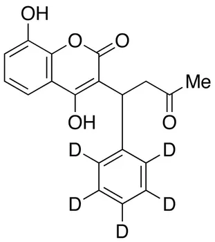 8-Hydroxy Warfarin-d5 - image 1