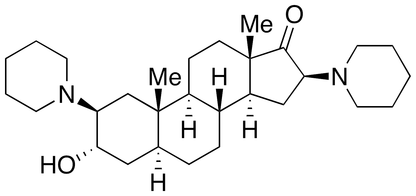 2Beta,16Beta-Dipiperidino-5Alpha-androstan-3Alpha-ol-17-one - image 1
