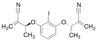 (3S,3'S)-3,3'-[(2-Iodo-1,3-phenylene)bis(oxy)]bis[2-methylenebutanenitrile] - image 1