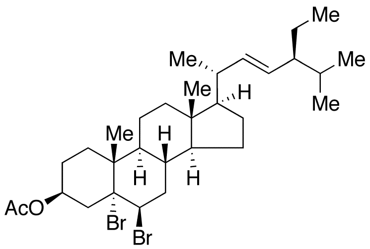 5Alpha,6Beta-Dibromostigmastan-3Beta-yl 3-Acetate - image 1