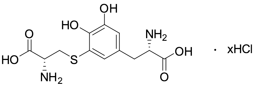 Cysteinyldopa Hydrochloride (contains up to 20% inorganics) - image 1