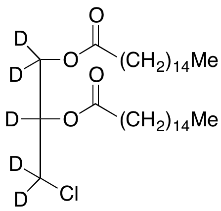 rac 1,2-Bis-palmitoyl-3-chloropropanediol-D5 - image 1
