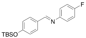 N-[[4-[[(1,1-Dimethylethyl)dimethylsilyl]oxy]phenyl]methylene]-4-fluorobenzenamine - image 1