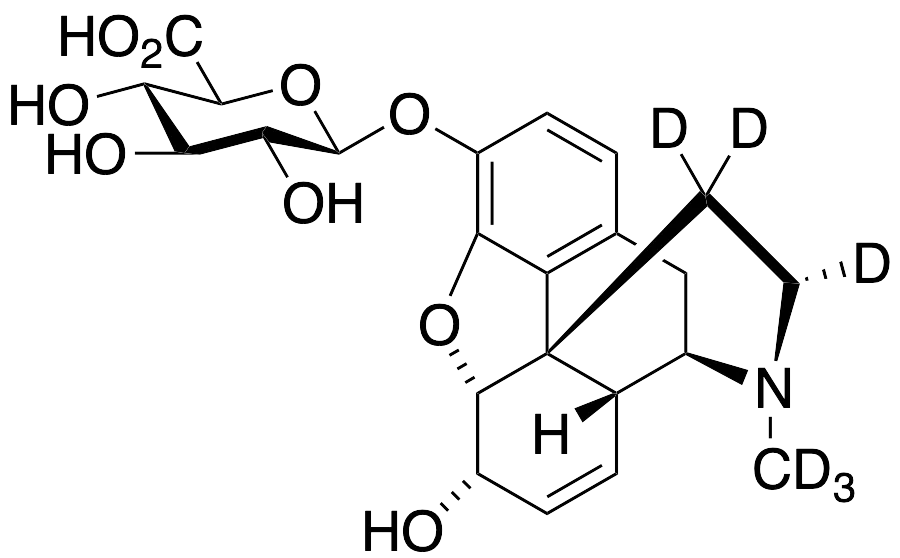Morphine 3-Beta-D-Glucuronide-D6 - image 1