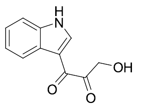 3-Hydroxy-1-indol-3-yl-propane-1,2-dione - image 1