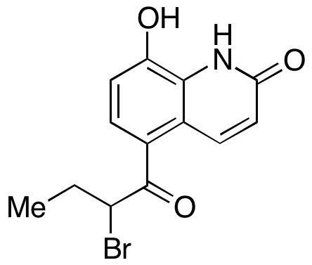 5-(2-Bromo-1-oxobutyl)-8-hydroxy-2(1H)-quinolinone - image 1