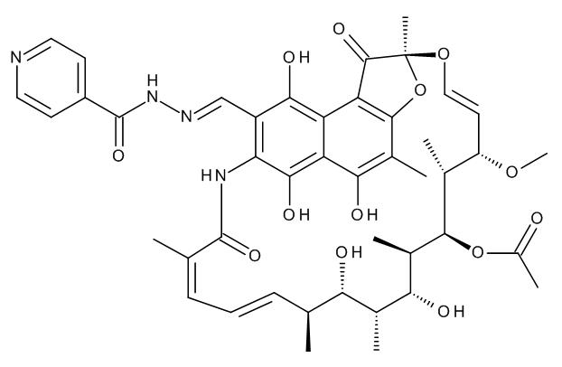 3-(Isonicotinoylhydrazonomethyl) Rifamycin - image 1