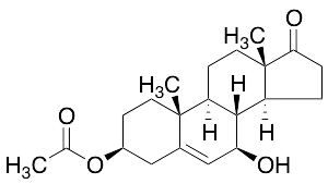 (3b,7b)-3-(Acetyloxy)-7-hydroxy-androst-5-en-17-one - image 1