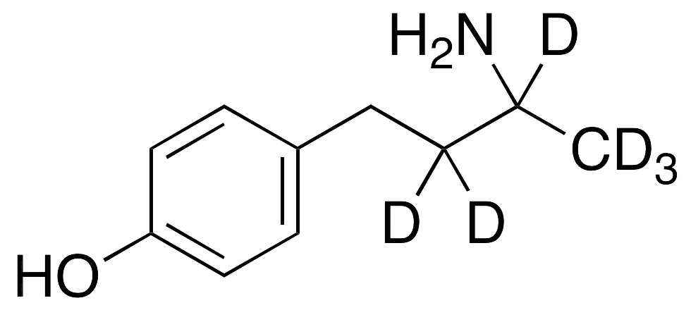 rac 4-(3-Aminobutyl)phenol-d6 - image 1