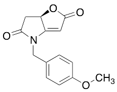 (R)-4-(4-Methoxybenzyl)-6,6a-dihydro-2H-furo[3,2-b]pyrrole-2,5(4H)-dione - image 1