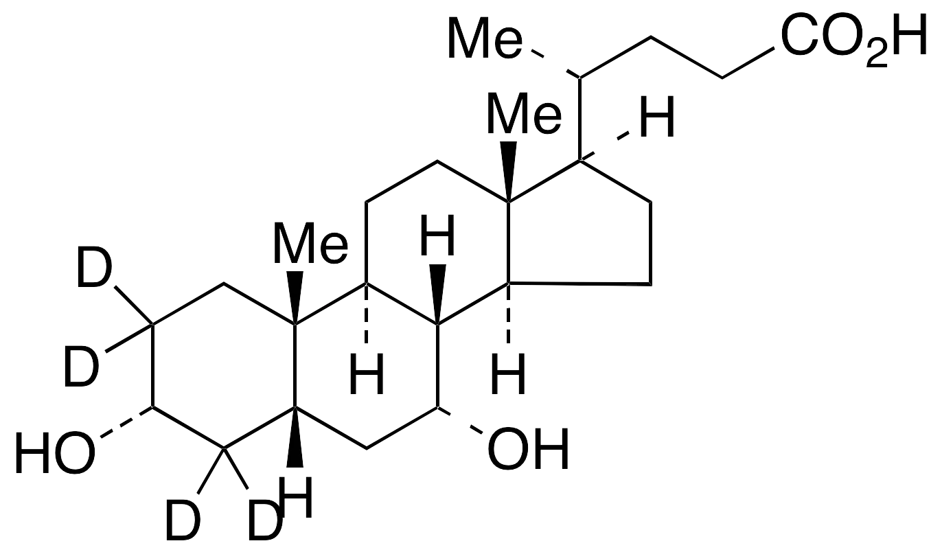 Chenodeoxycholic Acid-d4 - image 1