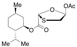 (2R,5R)-L-Menthol-5-(acetyloxy)-1,3-oxathiolane-2-carboxylate - image 1
