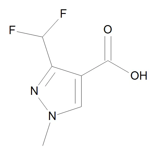 3-(Difluoromethyl)-1-methyl-1H-pyrazole-4-carboxylic Acid - image 1