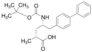 (2R,4S)-5-(Biphenyl-4-yl)-4-[(tert-butoxycarbonyl)amino]-2-methylpentanoic Acid - image 1
