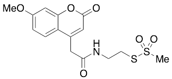 N-[2-Methanethiosulfonylethyl]-7-methoxycoumarin-4-acetamide - image 1
