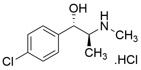 (1S,2S)-1-(4-chlorophenyl)-2-(methylamino)propan-1-ol hydrochloride salt - image 1